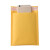 上柯 8722 牛皮纸自粘袋 泡沫防震黄色快递袋 18x23+4cm(400只装）