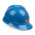 普力捷 工业安全帽  PE安全帽四点式帽衬经济型工地用安全帽红色黄色蓝色白色定制 红色
