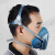 3M 防毒面具 7502硅胶面罩双滤毒罐头戴式半面具主体不含滤毒盒滤棉