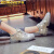 洛梦希菲（ROMOHIPH）品牌老爹鞋女2020秋季新款韩版水钻老爹鞋女运动鞋水晶增高ins潮 银色 39