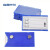 安英卡尔  磁性标签  仓库标识牌 货架标签 仓库物料卡标签牌 磁性材料卡软磁强磁套 蓝色6*10特强磁（10只） A1857