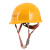 哥尔姆 安全帽工地施工防撞防砸帽子高空作业防护头盔 黄色