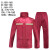 征战虎 N211-7AX 反光雨衣 双层雨衣雨裤套装 绛红色 3XL