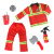 澄可玩具（CHENGKE TOYS）幼儿园过家家角色扮演服装消防员表演出服警察工程师医生COS道具 黄色马甲工程师套装