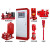立式多级消防泵组 15kw 120m 20立方每时 DN65 变频一控二 1.6Mpa*100L