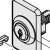 VLEN 圆筒锁5系列，32×52mm带锁眼盖，材质铸铁，厚度7.6mm，m=96g，货期90天 起订量5个