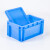 建功立业物流箱GY3237外径:300*200*147mm蓝色平盖