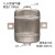 安达通 铝合金储气罐 小型高压气泵迷你空压机悬挂再生存气筒压力真空罐 3升铝合金直径120毫米4孔 