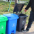 捷诺立（JNL）22470 分类垃圾桶小区物业垃圾箱大号特厚带轮中间脚踏垃圾桶红色有害垃圾120升