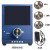 蓝邮一体式光纤端面检测仪 MPO端面放大镜 200-400倍放大 多种适配器接口可选AP-400X