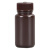 HDPE棕色试剂瓶大口广口8/10/30/60/125/250/500ml 实验室塑料瓶 60ml棕色