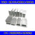 定制铝散热片功放散热器大功率密齿铝型材散热器DIY定制 100*50*25单切白色