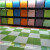 XMSJ彩色瓷砖纯色全抛釉600幼儿园地板砖黄蓝色红色绿色橙色防滑地砖 白色 600*600