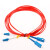 利合光电（LHG）LC-SC单模万兆双芯光纤跳线OS2低烟无卤两端双头跳纤连接尾纤 25米