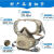 元族定制适用定制适用防尘面罩眼镜口罩一体面具工业粉尘打磨土石灰煤 分体面具+30片棉（送玻璃眼镜）