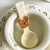 TLXT陶瓷袜子勺小熊爱心调羹小子家用咖啡汤儿童饭创意ins甜品 emo熊 陶瓷勺子高品质