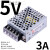 开关电源S/NES LRS 24V直流12V/5V 50/100/150/200/350W-24 RS-15-5 5V3A