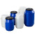 尚留鑫 塑料桶化工桶50L蓝色加厚方形油桶废液泔水桶