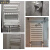 泊热熊小背篓铜铝复合暖气片家用卫生间钢制壁挂式卫浴散热器 钢制12+4