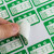 海斯迪克 HK-5135 合格证标签贴纸 绿色不干胶 40×25mm(1000个)
