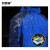 安赛瑞 加绒冲锋衣 三合一防寒抓绒可拆卸两件套 防水透气男女保暖登山服劳保外套 2XL蓝色 300239