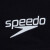 Speedo/速比涛标志印花 抗氯成人泳帽8087723503 黑色/白色