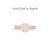 梵克雅宝（Van Cleef & Arpels）梵克雅宝  Fleurette系列 18K玫瑰金钻石戒指 玫瑰金 49