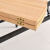 美克杰加厚大圆桌面板折叠饭桌家用实木人台面转盘10圆形对折简易餐桌20 1.8米折叠桌面+1.2米转盘+桌脚