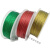 金色红色绿色首饰1.5钢丝绳包胶超细DIY0.38线彩色mm-不锈钢mm 0.45mm红色100米送30个
