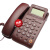定制宝泰尔T257来电显示电话机  办公 记忆键 可挂墙 可摇头 黑色