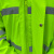 雨衣长款全身防水防暴雨男士女成人户外工地劳保连体单人反光雨披 荧光绿双层豪华款 XXL