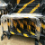 动力瓦特 铁马护栏 道路交通施工移动隔离护栏 工程临时栏杆栅栏 1.2*2米6公斤白红款