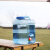 透明手提方形车载户外水桶储水桶纯净水塑料级蓄抽饮水箱 竖透明户外10升【无龙头】