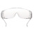 3M防护眼镜1611HC访客可与矫视眼镜共同使用通气性侧翼聚碳酸脂防刮擦涂层镜片防冲击20副订制