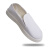 上柯 B3321 PVC底白帆布防静电鞋 无尘洁净电子实验室工作鞋 中巾37码（235mm）