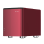 万由 U-NAS HS-201P双盘位 J4125 NAS文件存储服务器私有云NAS存储设备照片文件 红色 内存2GB