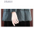 ZXEGI高档品牌女士轻薄羽绒服白鸭绒中长款冬新款韩版小个子外套女 米白 L