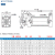 CRYY 推包气缸SC63*150 标准大推力气缸 推包气缸SC63*150