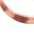 京梯 紫铜线 裸铜线导电导热细软铜丝线 2mm*10m 单位：卷