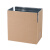铸固 铝箔保温箱 新型牛皮立体锡纸纸铝打包纸箱 5号260*145*175mm（10个）