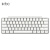 ikbc机械键盘蓝牙无线樱桃cherry轴电脑外设笔记本人体工学设计W200Mini W200Mini 白色 有线+蓝牙 茶轴