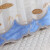 庭漫伊（TINGMANYI）电视机罩防尘罩液晶盖布挂式蕾丝欧式开机不取盖布壁挂式盖巾 荷塘月色蓝开机不取款 46英寸