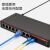 netLINK 百兆1光8电+1光1电单模双纤光纤收发器 工程电信级 1对 HTB-1100S/8FE-120KM+HTB-1100S-120KM 