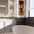 华欣硕 网红轻奢法式300x600瓷砖卫生间复古植物燕子花砖浴室墙砖 整体设计搭配-设计