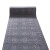 兰诗（LAUTEE）WSD0011 PVC压花地毯酒店走廊迎宾整铺耐脏防滑地垫 灰色 宽1m*长1.8m
