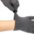易美丽诺 LC0474 全指手套 冬季保暖加绒触屏户外跑步开车骑行防滑手套  黑色 