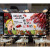 特色小龙虾贴纸餐饮龙虾馆自粘海报烧烤店饭店装饰背景墙贴画墙纸 1.2米高2.4米长