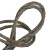 尚留鑫 插编钢丝绳双扣纯手工编织起重吊装吊索具钢丝绳 直径10mm1.5米长
