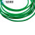 聚氨酯粗面圆带粘接圆形粗面皮带电机传动带工业皮带PU绿色粗面带 8mm绿色粗面1米价 其他