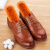 佐挲（ZUOSA）新款羊驼绒加厚加绒鞋垫冬季保暖透气运动舒适鞋垫男女棉鞋垫 十双-咖啡绒+【巭+玊】 42件